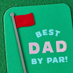 You're the Best by Par Birthday Card for Dad