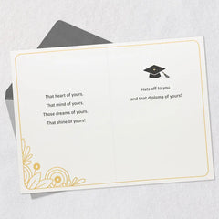 Hats Off to You 2026 Graduation Card