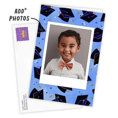 Grad Caps Custom Graduation Card