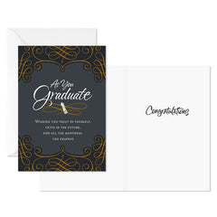 Wishes for Success Assorted Graduation Cards, Pack of 8