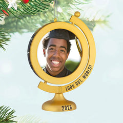 Look Out, World! 2026 Photo Frame Ornament