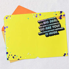 Big Deal 13th Birthday Card