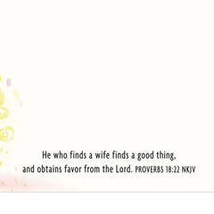 Grateful Husband Religious Birthday Card for Wife