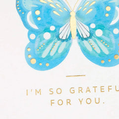 I'm So Grateful for You Birthday Card