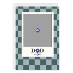 Green Checkerboard Custom Card