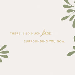 You're Not Alone Sympathy Card