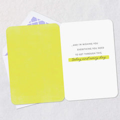 I Care About You, Today and Every Day Encouragement Card