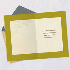 The Hardest Part Is Saying Goodbye Pet Sympathy Card