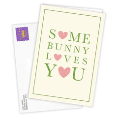 Some Bunny Loves You Custom Easter Card