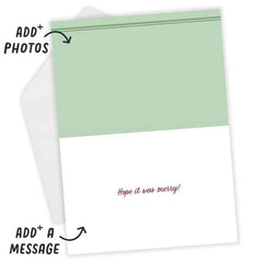 This Year Is a Wrap Custom Holiday Card