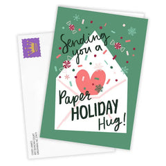 Paper Hug Custom Holiday Card