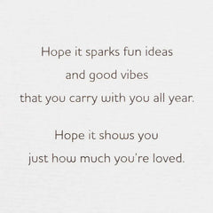 Fun Ideas and Good Vibes Birthday Card for Nephew