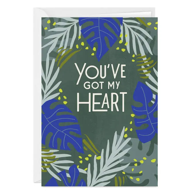 You've Got My Heart Custom Love Card