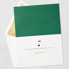 Best Day By Par Birthday Card