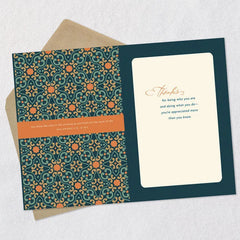 You Share With Your Words and Your Life Religious Clergy Appreciation Card