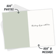 The Ones We Miss the Most Custom Sympathy Card