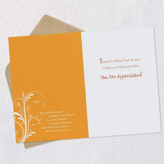 A Sweet Taste of Heaven Religious Clergy Appreciation Card