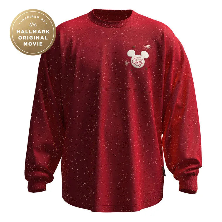 Hallmark + Disney Holiday Ever After Sparkle Red Spirit Jersey®