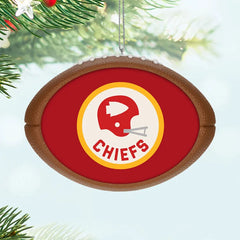 Hallmark Channel Holiday Touchdown: A Chiefs Love Story Football Ornament