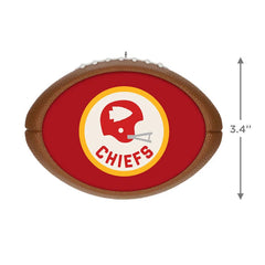 Hallmark Channel Holiday Touchdown: A Chiefs Love Story Football Ornament