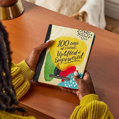 Hallmark Mahogany 100 Days of Living Uplifted and Empowered Journal