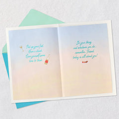 Treat Yourself Birthday Card for Friend