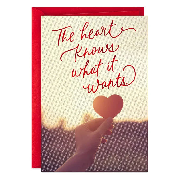 My Heart Wants You Sweetest Day Card