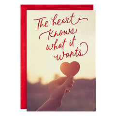 My Heart Wants You Sweetest Day Card