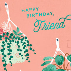 More Lovely and More Loved Birthday Card for Friend