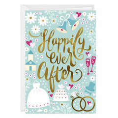 Your Great Love Story Custom Wedding Card