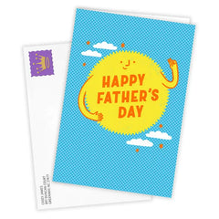 Happy Sun in the Sky Custom Father's Day Card