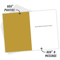 Happy Wedding Day Custom Card