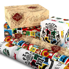 Harry Potter™ 3-Pack Assorted Wrapping Paper, 60 sq. ft. total