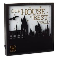 Harry Potter™ Hogwarts™ Lighted Shadow Box Wall Decor, 10.5"
