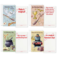 Harry Potter™ House Crests Kids Classroom Valentines Set With Cards and Mailbox