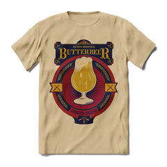 Brief Insanity Harry Potter Butterbeer Tan T-Shirt