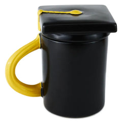 Hats Off Grad Sculpted Mug With Grad Cap Lid, 15 oz.