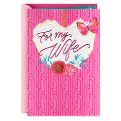 Thankful for the Life We've Built Together Birthday Card for Wife