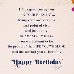 So Proud of You Birthday Card for Daughter