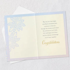 Love Is Patient Religious Wedding Card