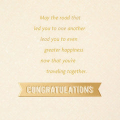 When Two Beautiful Souls Become as One Wedding Card