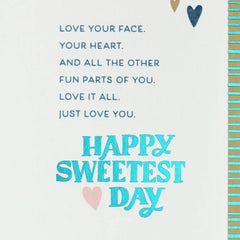 I Freaking Love You Romantic Sweetest Day Card
