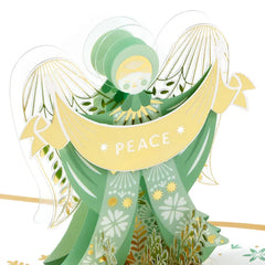 Heavenly Peace Angel 3D Pop-Up Christmas Card