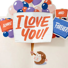 Love You Always and Forever Pop-Up Anniversary Card