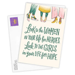 Women Heroes and Hope Custom Encouragement Card