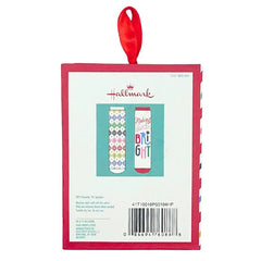 Merry Everything Christmas Crew Socks Gift Set in Greeting Card Box, 2 pair