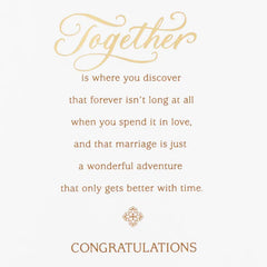 You Belong Together Wedding Card