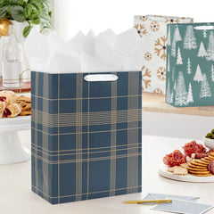 13" Classic Winter 3-Pack Assortment Large Gift Bags