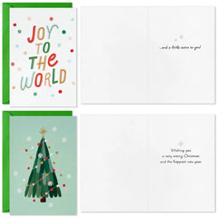 Whimsical Holidays Assorted Boxed Christmas Cards, Pack of 72