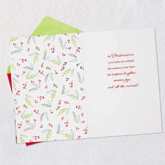 Family Is Everything Christmas Card for Both